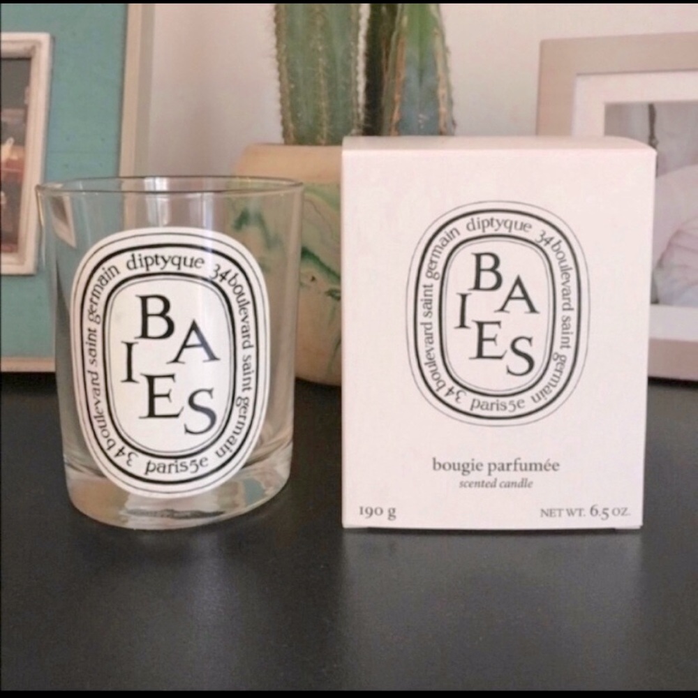 Large empty Diptyque candle jar